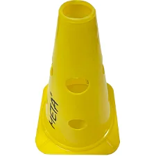 Конус для тренировки с отверстиями META Cone Marker with holes 2.0 желтый 23 см