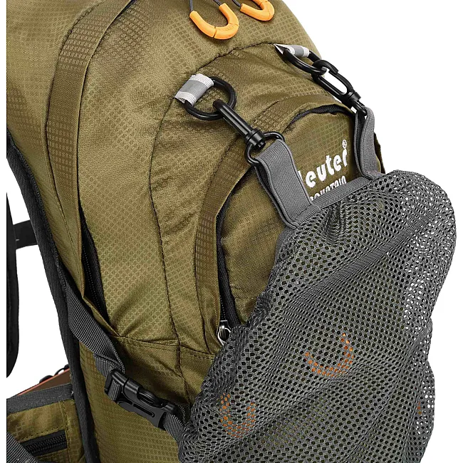 Велорюкзак спортивний з твердою спинкою DEUTER 803 10л (Оливковий)