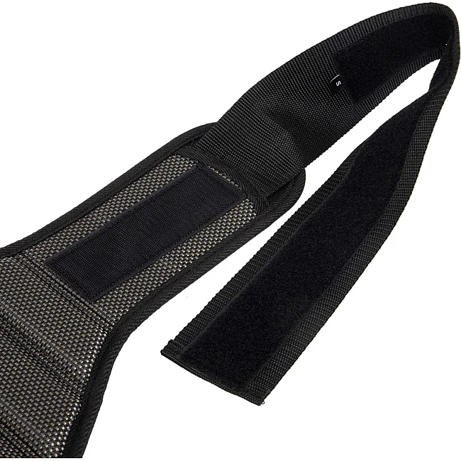 Пояс атлетический текстильный EZOUS HARBINGER POWER BELT O-10 спинка-20см