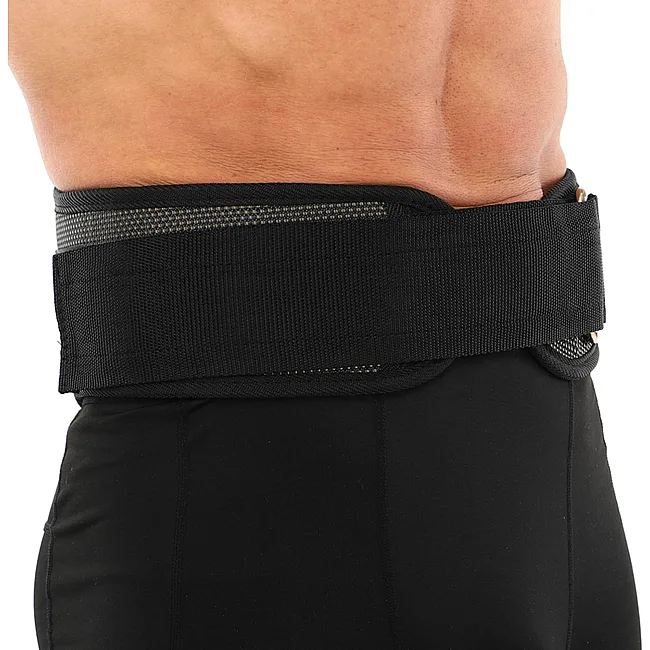 Пояс атлетический текстильный EZOUS HARBINGER POWER BELT O-10 спинка-20см