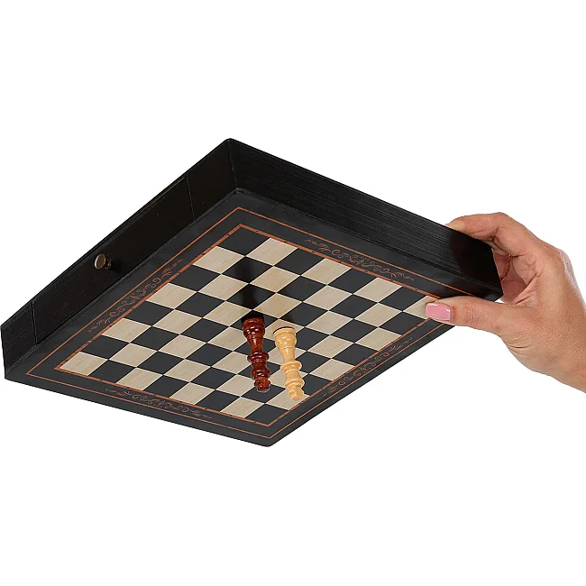 Шахматы
 деревянные на магнитах Xinliye W3302M
 30см x 30 х 2,5 см