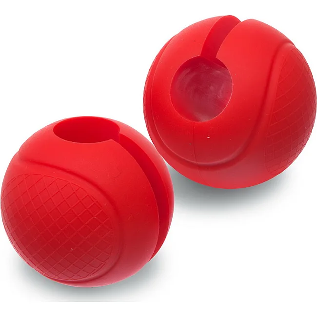 Расширитель хвата сферический на гриф гантели и турник Handle Grip SP-SPORT
 FI-1789 6,5см (Красный)