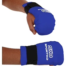 Накладки на руки для карате SPORTKO UR NK2 (Синий)