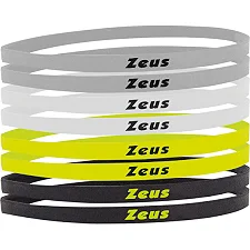Пов`язка на голову Zeus SET HAIRBANDS 8 PZ сірий, білий, жовтий, чорний OFSM