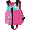 Жилет для плавания Aqua Speed Safe Splash 61123 бирюзовый, розовый