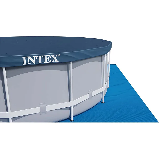 Бассейн каркасный 21в1 INTEX 26732, 549 х 122 см, серый