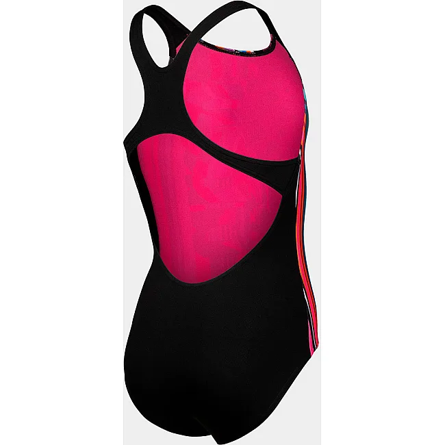 Купальник для девочек Arena PALETTE SWIMSUIT SWIM PRO BACK розовый, черный, мультицвет
