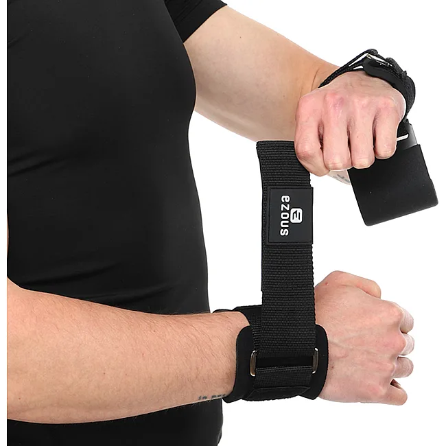 Крюки для тяги и подтягивания
 на запястья WEIGHTLIFTING HOOK EZOUS B-13 2шт