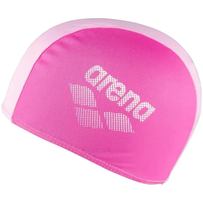Дитяча шапка для плавання Arena POLYESTER II JR рожевий, фуксія OFSM