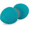 Мяч массажный двойной для МФР и самомассажа Duoball SP-SPORT FI-0727 ø6,5см (Бирюзовый)