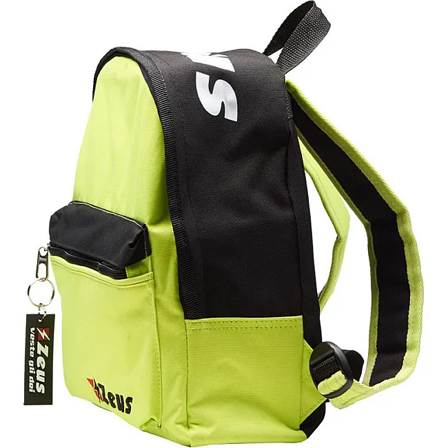 Рюкзак мужской Zeus ZAINO MINI 13L желтый, черный 26х14, 5х35 см