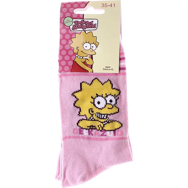 Носки SIMPSON LISA GEEKAZOID женские, арт.13057681-7