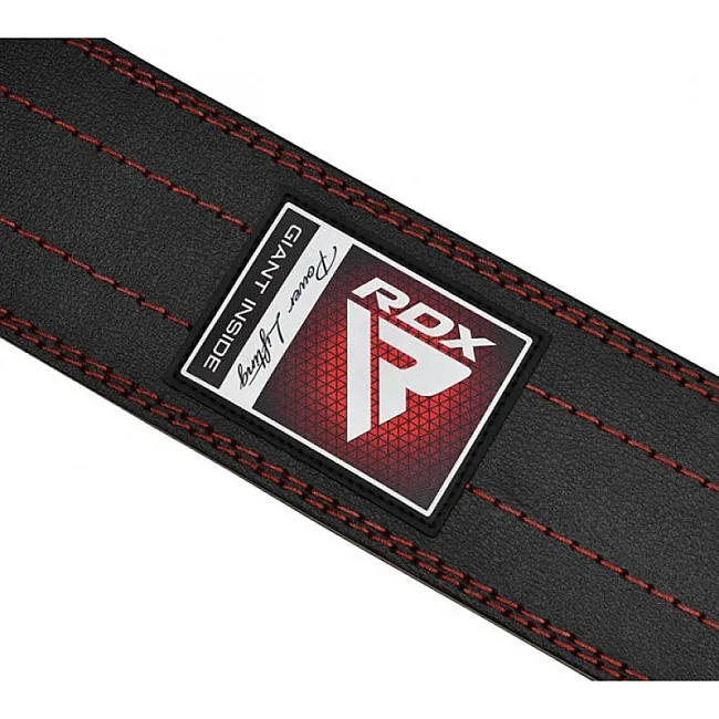 Атлетический пояс RDX Leather Black M