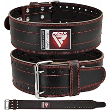 Атлетический пояс RDX Leather Black
