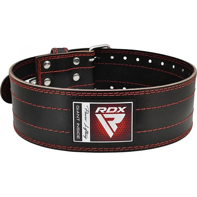 Атлетический пояс RDX Leather Black M
