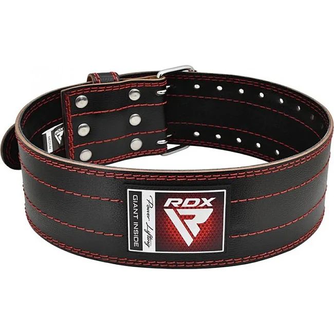Атлетический пояс RDX Leather Black M
