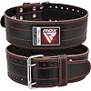 Атлетический пояс RDX Leather Black M