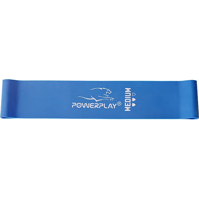 Фітнес резинка POWERPLAY 4114 Mini Power Band 1мм. Medium Сіня (7.5кг)