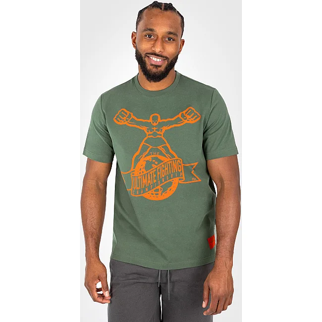 Футболка чоловіча UFC VENUM Ulti-Man Khaki Orange