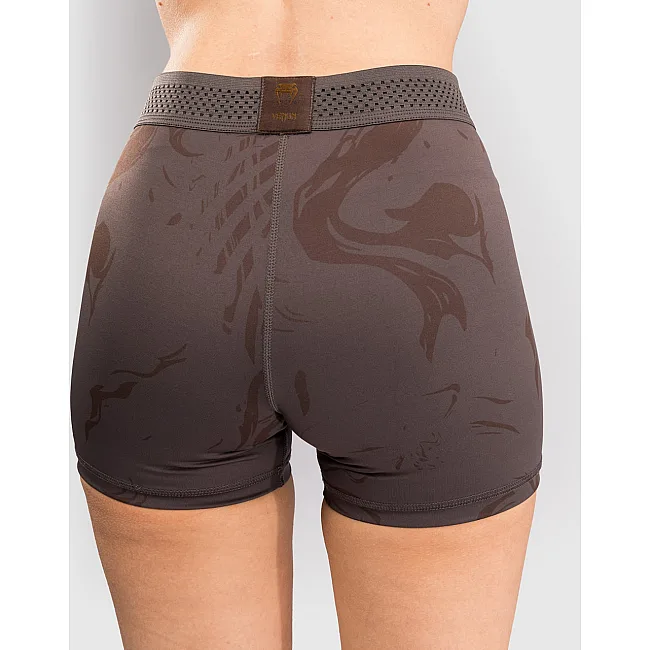 Женские компрессионные шорты UFC VENUM FIGHT WEEK 4.0 Womens Vale Tudo Dark Brown