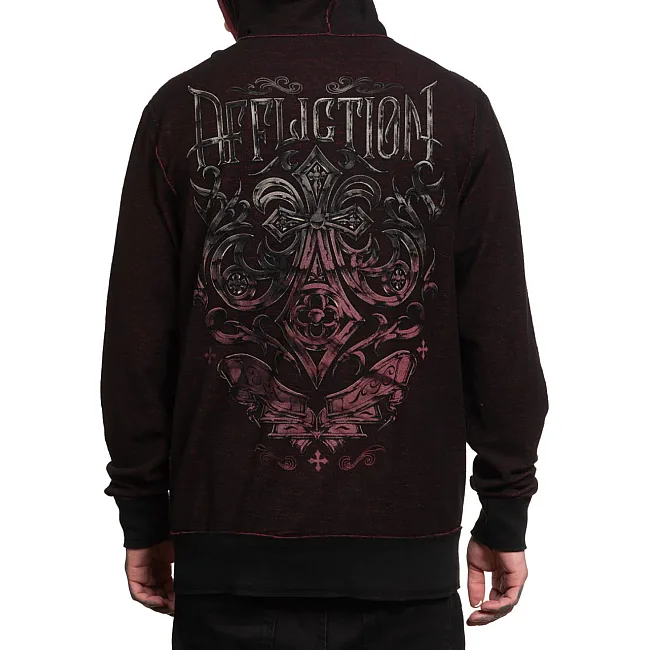 Худи двухстороннее AFFLICTION Dust Cloud Reversible Zip-Up