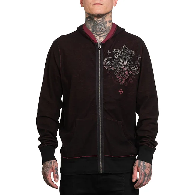 Худи двухстороннее AFFLICTION Dust Cloud Reversible Zip-Up