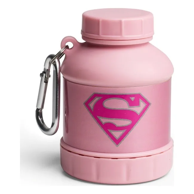 Контейнер SMARTSHAKE Whey2Go Funnel Pillbox 110мл DC Supergirl