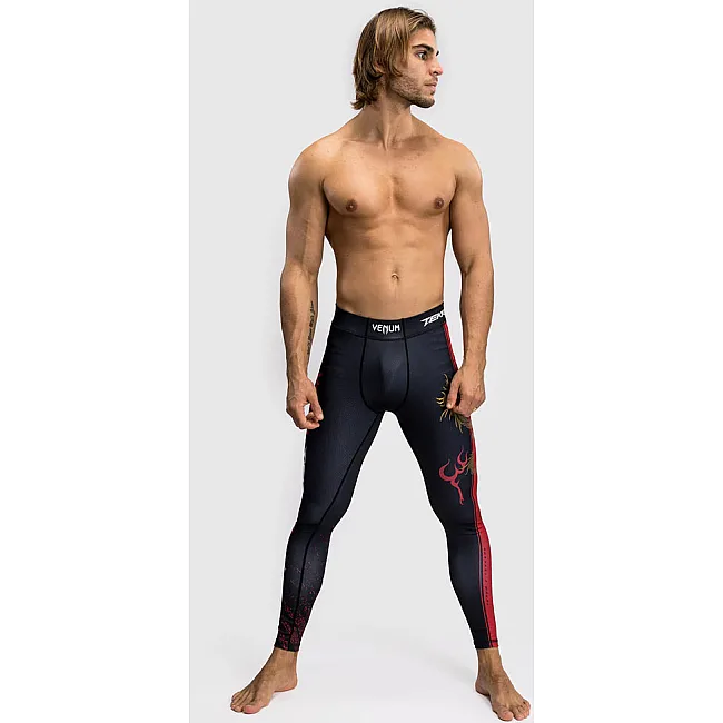 Чоловічі штани VENUM x TEKKEN 8 Marshall Law Black Red Gold