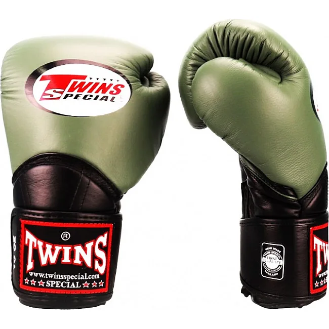 Рукавички для боксу TWINS BGVL11 Olive Black
