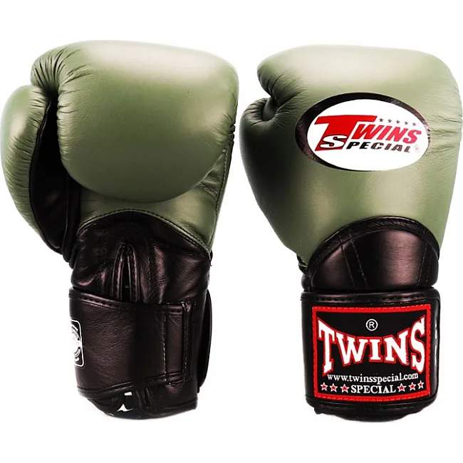 Рукавички для боксу TWINS BGVL11 Olive Black