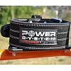Пояс для пауерліфтингу POWER SYSTEM PS-3800 шкіряний Black