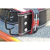 Пояс для пауэрлифтинга POWER SYSTEM PS-3830 Beast кожаный Black/Red