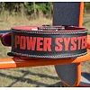 Пояс для пауэрлифтинга POWER SYSTEM PS-3830 Beast кожаный Black/Red