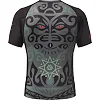 Рашгард із коротким рукавом PERESVIT Maori Black Military Green
