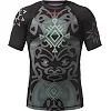 Рашгард із коротким рукавом PERESVIT Maori Black Military Green