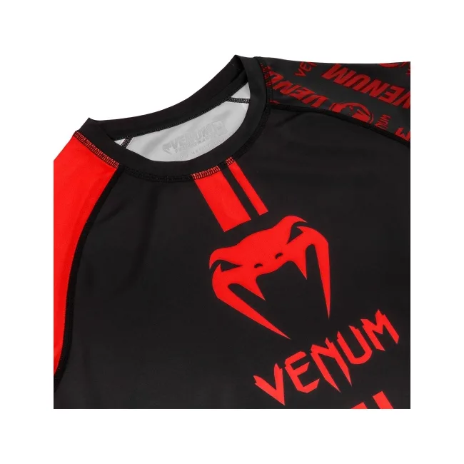 Рашгард VENUM Logoss Black Red