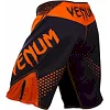 Шорти для ММА VENUM Hurricane Black Neo Orange