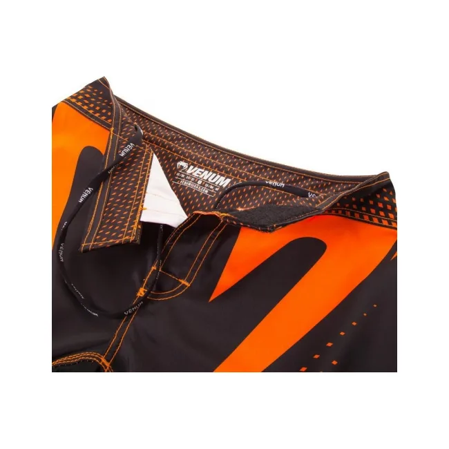 Шорти для ММА VENUM Hurricane Black Neo Orange