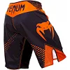 Шорти для ММА VENUM Hurricane Black Neo Orange
