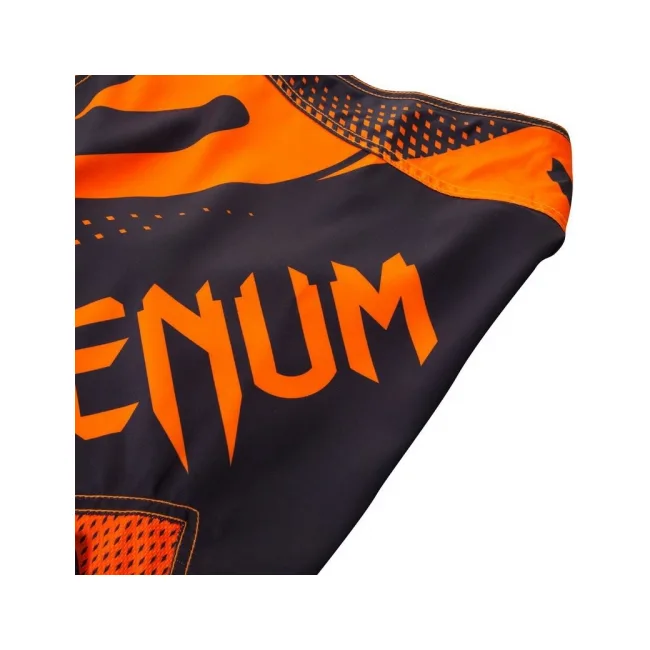 Шорти для ММА VENUM Hurricane Black Neo Orange