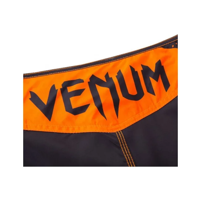Шорти для ММА VENUM Hurricane Black Neo Orange