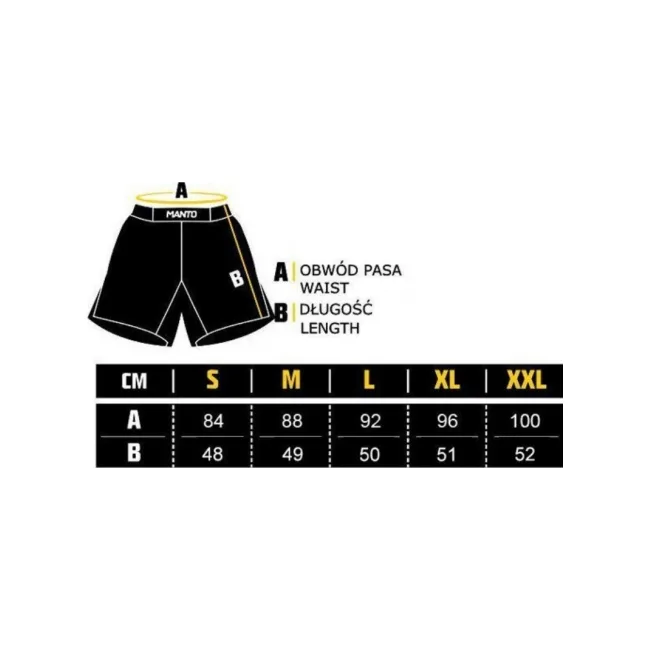 Шорты MANTO Сotton Emblem Defend Black
