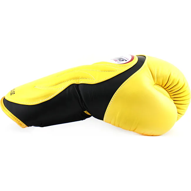 Рукавиці для боксу Twins Velcro Extra Design BGVL6 Black Gold