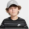 Кепка NIKE K NK CLUB CAP US CB FUT WSH серый (для детей) One Size