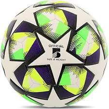 Футбольный мяч SELECTARS SP-SPORT FB-1272 (Белый-салатовый)