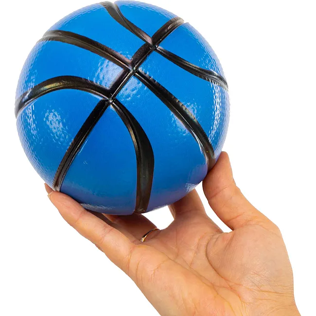 Мяч баскетбольний №2 Мягкий из полиуретановой пены Тихий мяч Silence ball SP-SPORT BA-7566 №2 PU (Разные цвета)