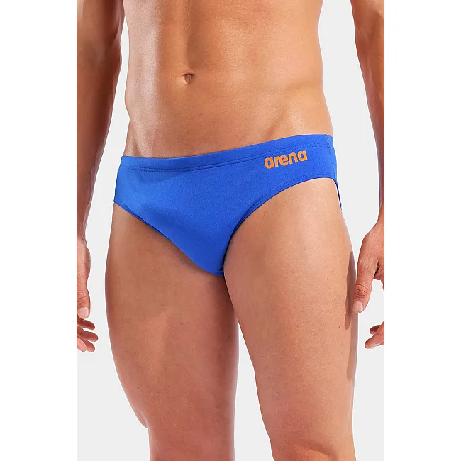 Плавки Arena TEAM SWIM BRIEFS SOLID синий, оранжевый (для мужчин)