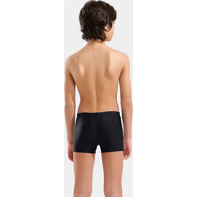 Плавки-шорты для мальчиков Arena GRAPHIC SWIM SHORT черный, желтый (для детей)