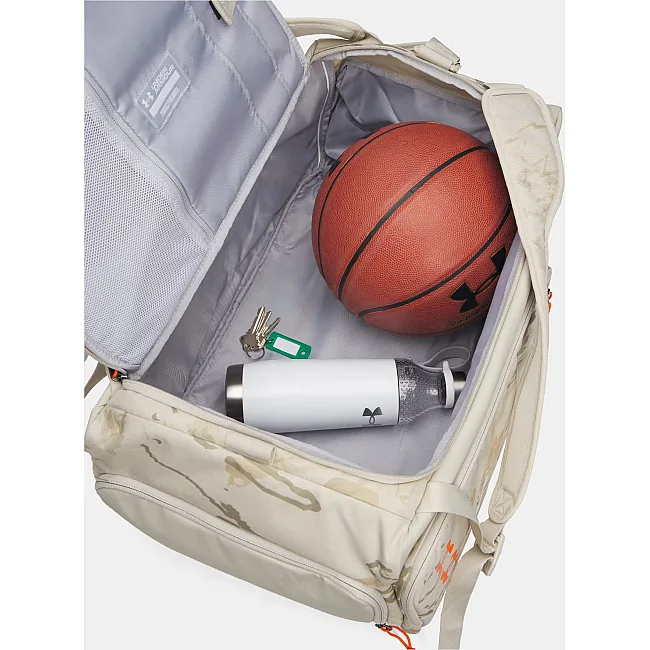 Сумка UNDER ARMOUR Contain Duo MD BP Duffle 50L бежевый 60 x 47 x 30 см