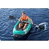 Каяк надувний Bestway Hydro-Force Ventura Elite X1 280 х 86 см, блакитно-чорний